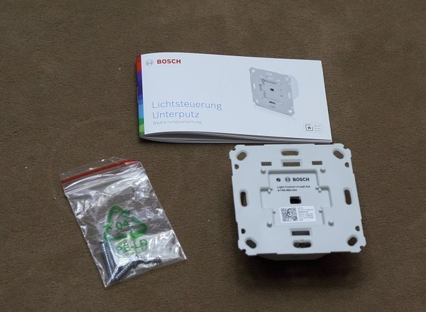 Bosch Smart Home Funk-Schalter /Unterputz Lichtschalter / 8750000444