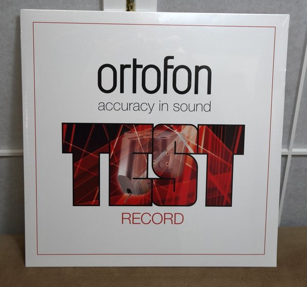 Ortofon TEST-RECORD Schallplatte für Tonabnehmer-Kalibrierung