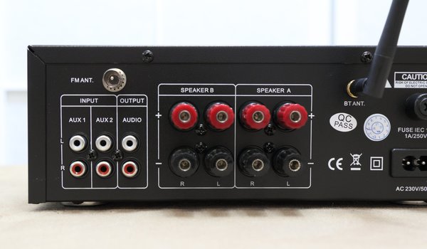 Dynavox VT-80 MK schwarz - Stereo-Receiver / Bluetooth®, USB /Fernbedienung