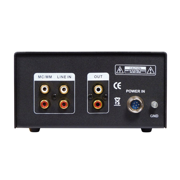 Dynavox TPR-2 Röhren Vorstufe/Vorverstärker / Phono MM+MC / Sound-Converter schwarz