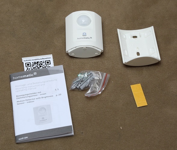 Homematic IP Smart Home Bewegungsmelder/Dämmerungssensor 142722A0