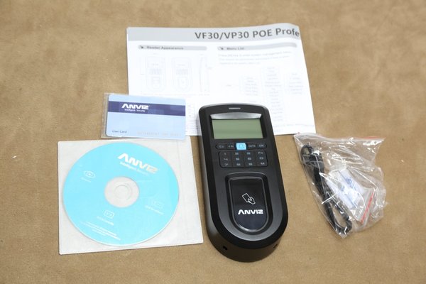 Anviz VP30 POE-Card Zugangskontrollsystem - Schwarz / VA201411VP30