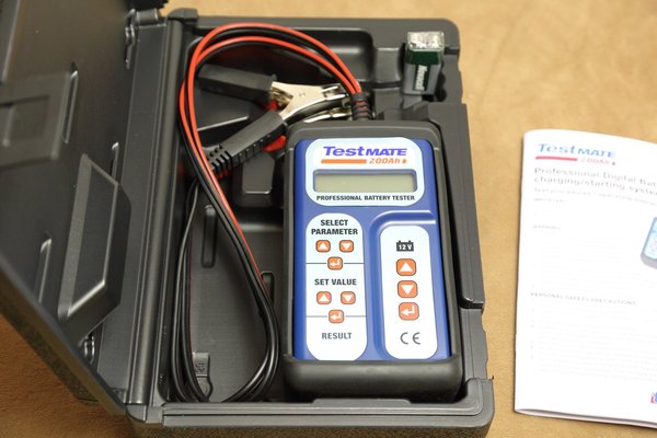 TecMate Optimate TESTMATE AUTO TA20 Professioneller Batterietester bis 200AH