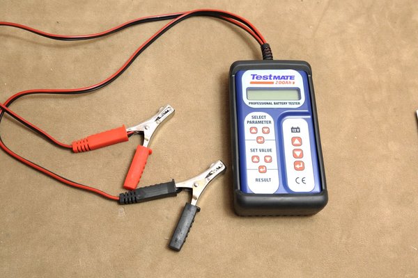 TecMate Optimate TESTMATE AUTO TA20 Professioneller Batterietester bis 200AH