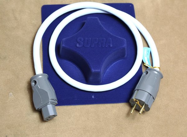 Supra Cables High-End Netzkabel 1,0 m LoRad 2.5 MK II CS-EU 3x2,5mm² Werkskonfektion