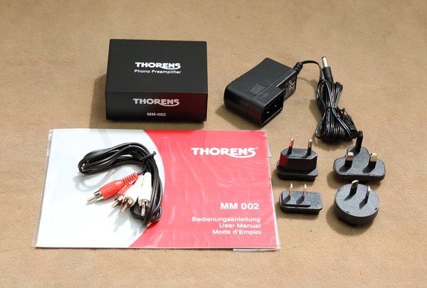 Thorens MM-002 Phono Vorverstärker für MM-Tonabnehmer