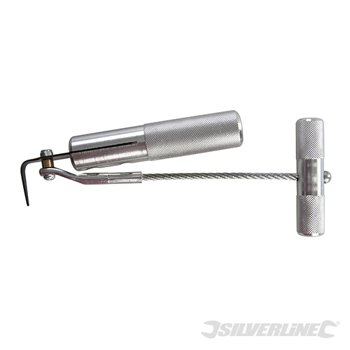 Silverline 554603 7tlg. Windschutzscheiben-Ausbauwerkzeug-Satz