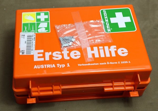Söhngen 0390138 Erste-Hilfe-Koffer Verbandkasten Austria Typ 1