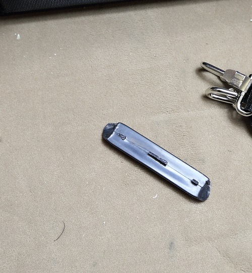 Knipex 002102LE Werkzeugkoffer Basic leer - Griff gebrochen -