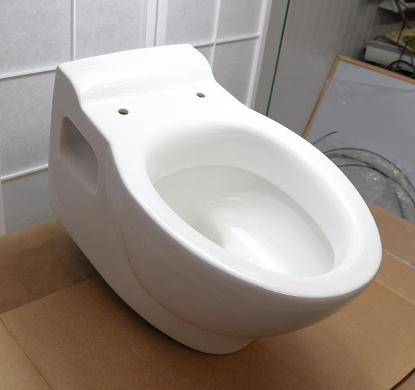 Jacob Delafon E1585-00 WC Keramik Toilette weiß inkl. WC-Sitz