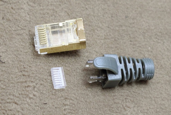 Supra Cables High-End RJ45-Stecker für CAT 8+ Patch Netzwerk LAN Audiophil