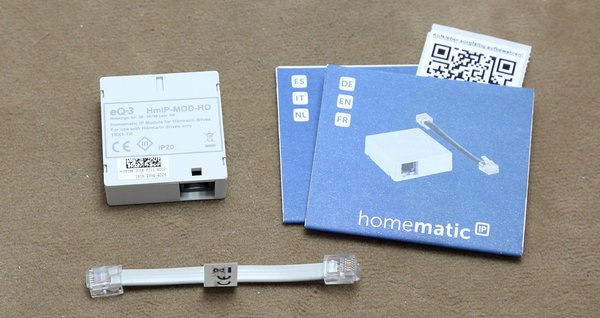 Homematic 153986A0 HMiP-MOD-HO Gateway für Hörmann Garagentorantriebe
