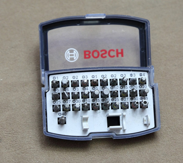 Bosch Professional 31tlg. Schrauberbit Set 2607017319 im Etui