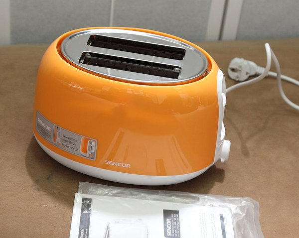 Sencor Design Automatik-Toaster STS330R orangegelb 800W