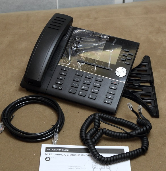 Mitel 6930 IP Phone Telefon SIP VoiP (Benötigt MiVoice 415, 430, 470 und VA)