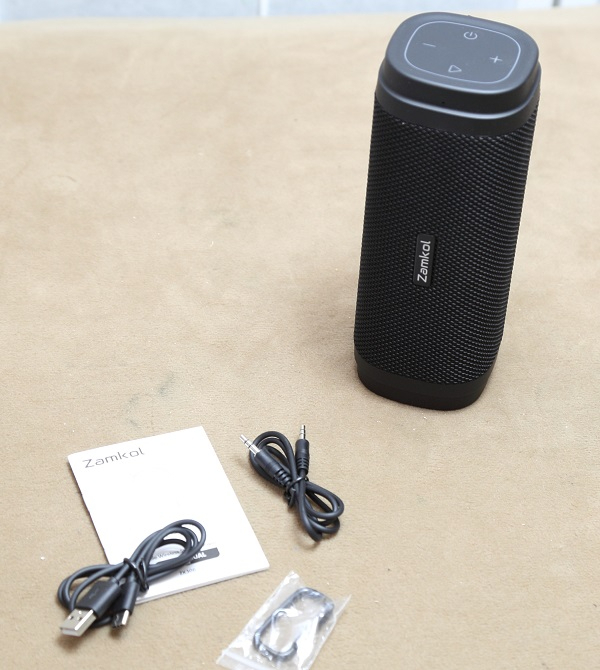 Zamkol Bluetooth Lautsprecher 30W wasserdicht X-Bass, Mikrofon ZK306_SML