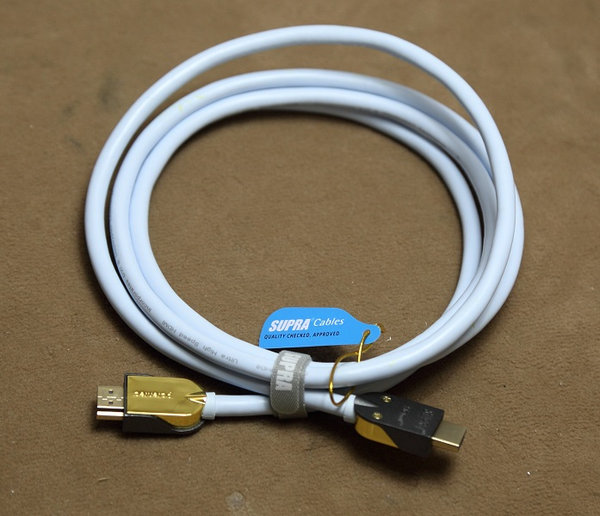 Supra Cables High-End HDMI-Kabel 2,00 m 2.1 UHD > 8K High Speed 7860X4320