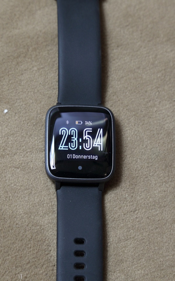 ACME SW104, IPS, Smart-Watch Armbanduhr Touchscreen, 31 g schwarz