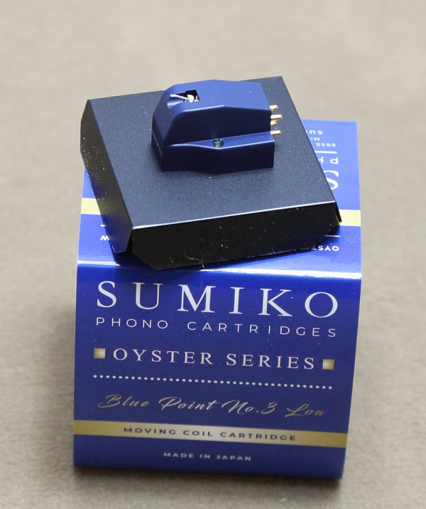 Sumiko Blue Point No. 3 Low output MC-Tonabnehmersystem elliptisch