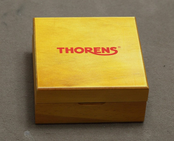 Thorens Stabilizer chrom für Schallplatten, High-End, massiv und edel 550g