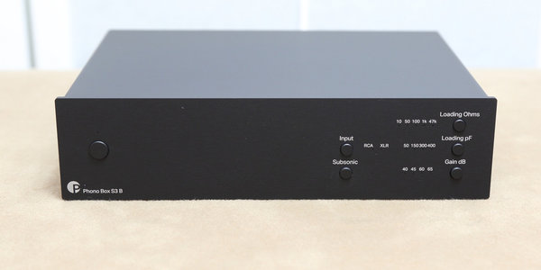 Pro-Ject Phono Box S3 B schwarz / Phono-Vorverstärker / 2x IN / sehr flexibel !