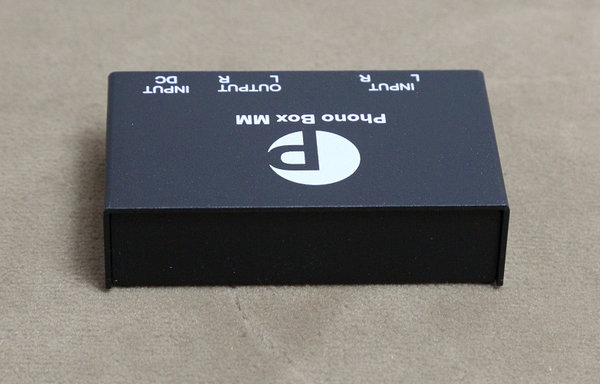 Pro-Ject Phono Box MM schwarz Plattenspieler Phono Vorverstärker MM-Systeme