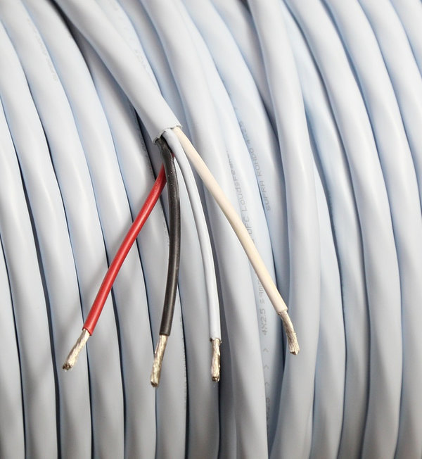 Supra Cables Rondo Lautsprecherkabel 4x2.5mm² eisblau (Biwire-Fähig) / Meterware