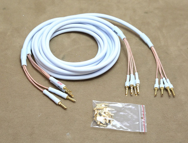 Supra Cables High-End Lautsprecher-Kabel XL Annorum BIWIRE - WERKSKONFEKTIONIERT