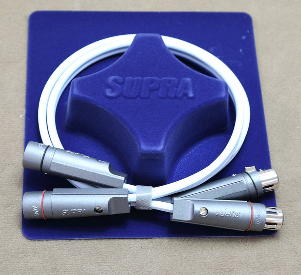 Supra Cables XLR-Kabel NF-Kabel Dual XLR mit Swift XLR-Steckern