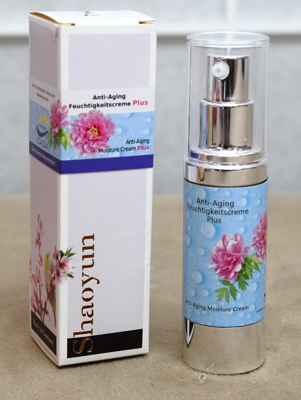 Shaoyun Anti-Aging Feuchtigkeitscreme PLUS 30ml Gesichtscreme TCM-Naturkosmetik