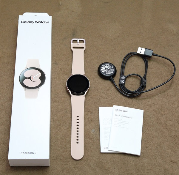 Samsung Galaxy Watch4 Bluetooth Aluminiumgehäuse 40mm Pink Gold