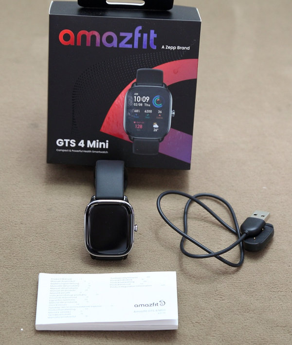 Amazfit GTS 4 mini A2176 Midnight Black Smartwatch