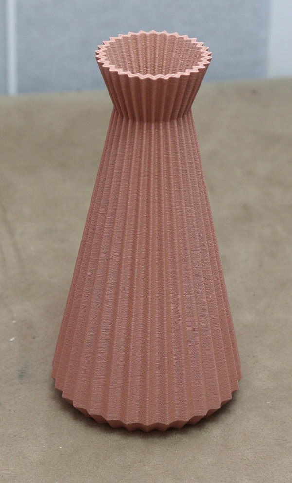 Minimum Design Origami Vase Ishi Terre Cuite 20cm Blumenvase