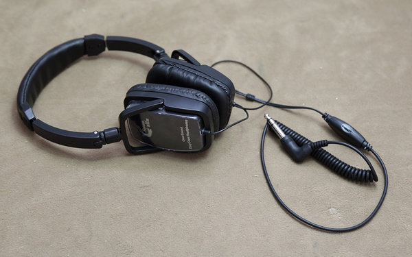 hazlewolke Kopfhörer für Metalldetektor TX850, Anschluß 6,3mm Klinke