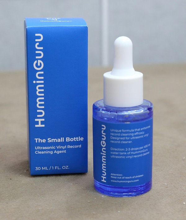 HumminGuru Ultraschall-Spezial-Vinyl-Reinigungsflüssigkeit Konzentrat 30ml The Small Bottle