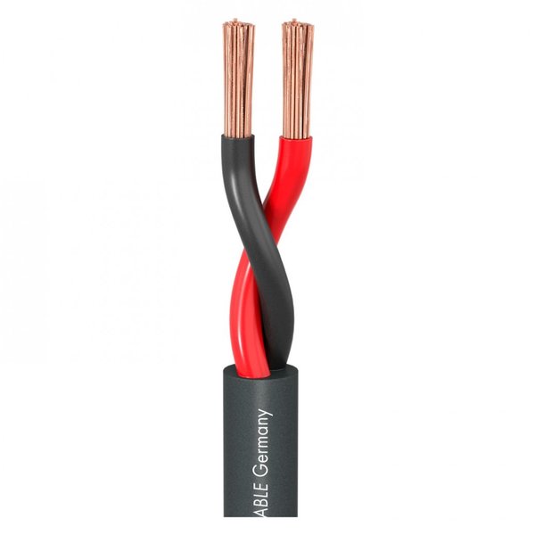 Sommer Cable Lautsprecherkabel Meridian Mobile SP260 grau 2x6mm² 460-0056