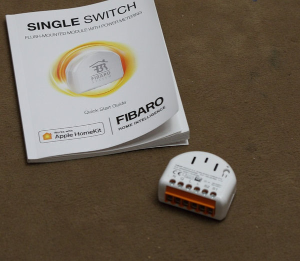 Fibaro FGBHS-213 Switch für Home Kit iOS Bluetooth Relaisschalter